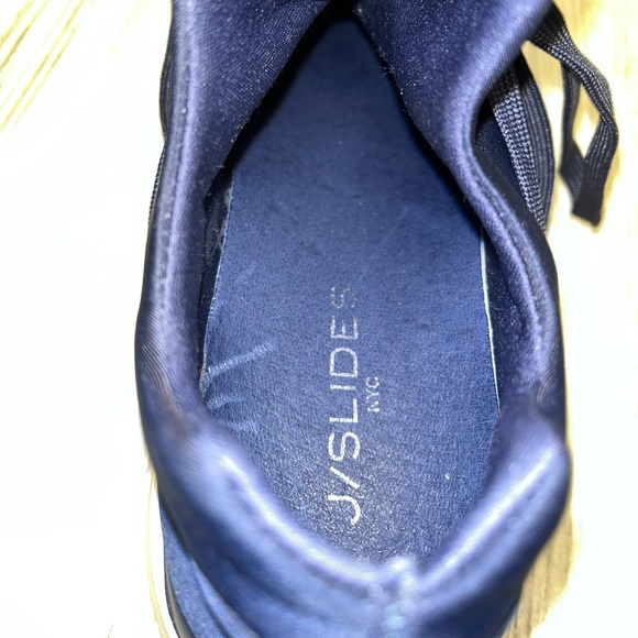 J\Slides women’s size 8 navy sneakers - Picture 10 of 12